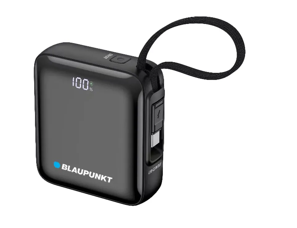 BLAUPUNKT Batteries BPB2311B Mini Powerbank 10000mAh PD35W Kabel