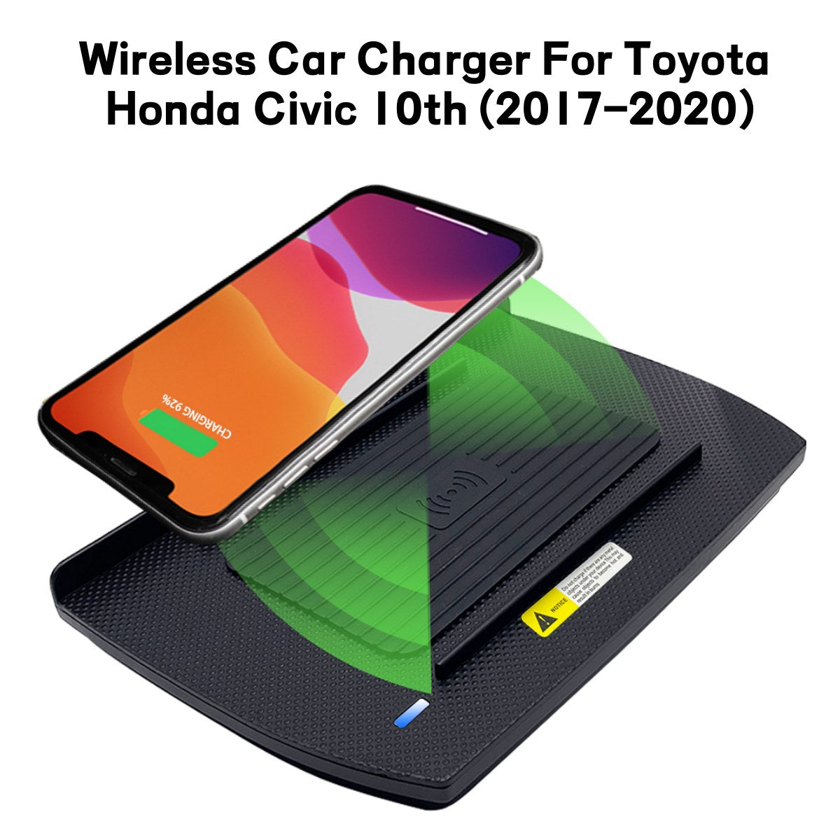 Carpuride Wireless Charger Toyota Camry induktiv passgenau