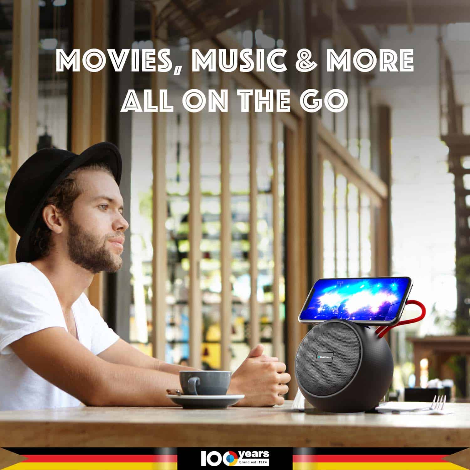 Blaupunkt BT03 LIVE Bluetooth-Lautsprecher 12W schwarz
