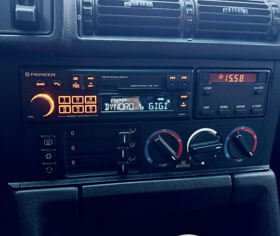 Pioneer SXT-C10PS Autoradio 1-DIN Retro DAB+ Bluetooth