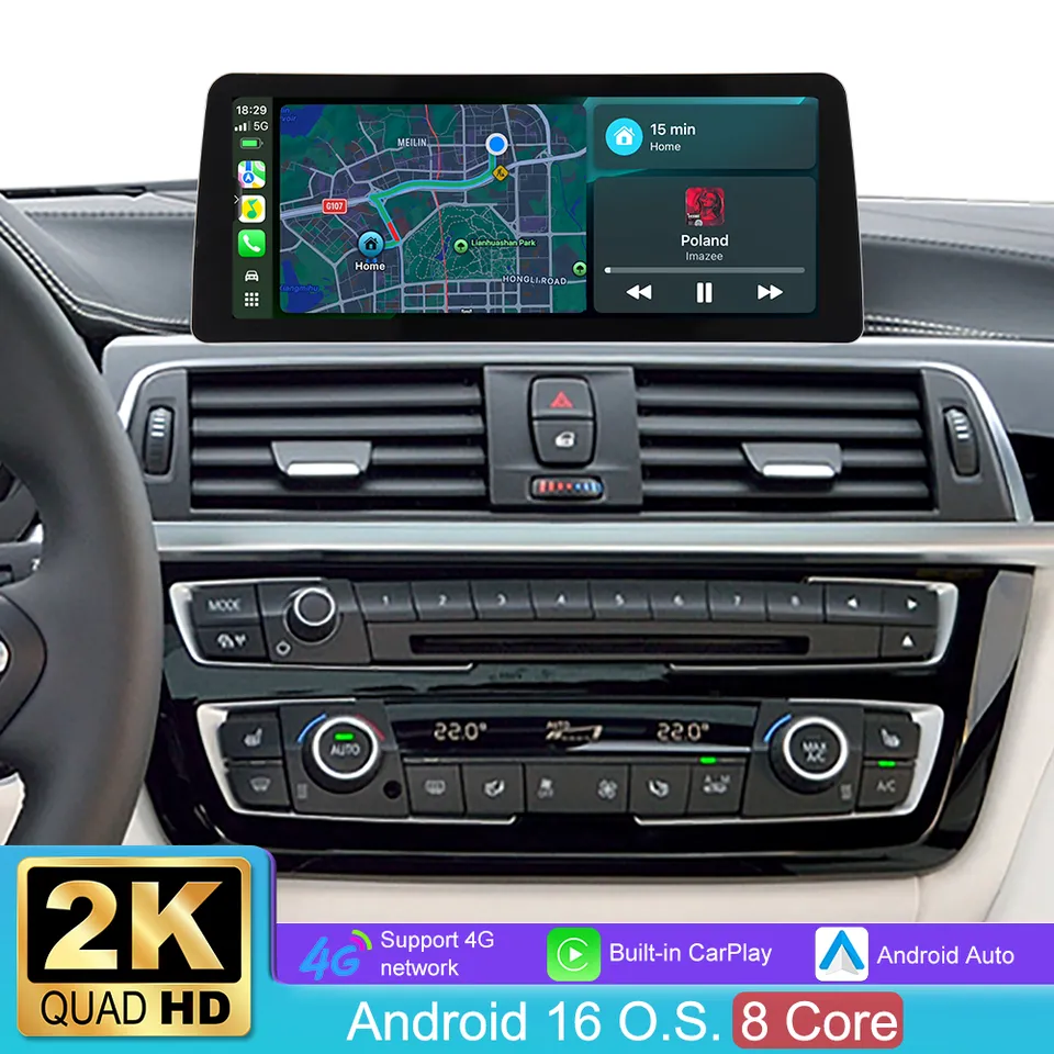 A-Sure GPS 12,3 Zoll Autoradio BMW F30 NBT 4+64GB CarPlay