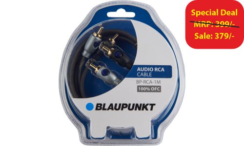 Blaupunkt BP RCA Cinchkabel 1 Meter OFC 2-Kanal