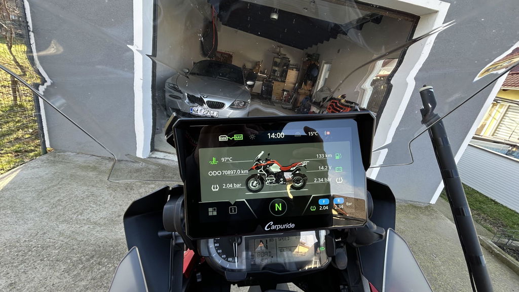 Carpuride W901 Pro CarPlay-Display 9 Zoll Auto