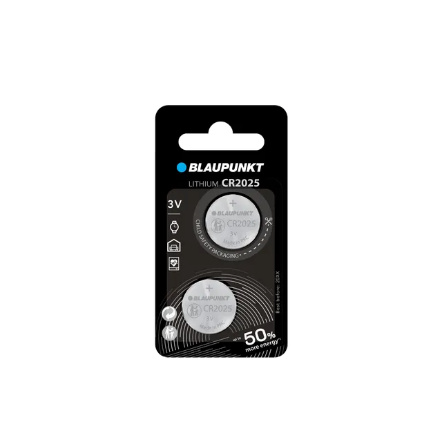 Blaupunkt Batteries CR2025 Knopfzelle Lithium 3V