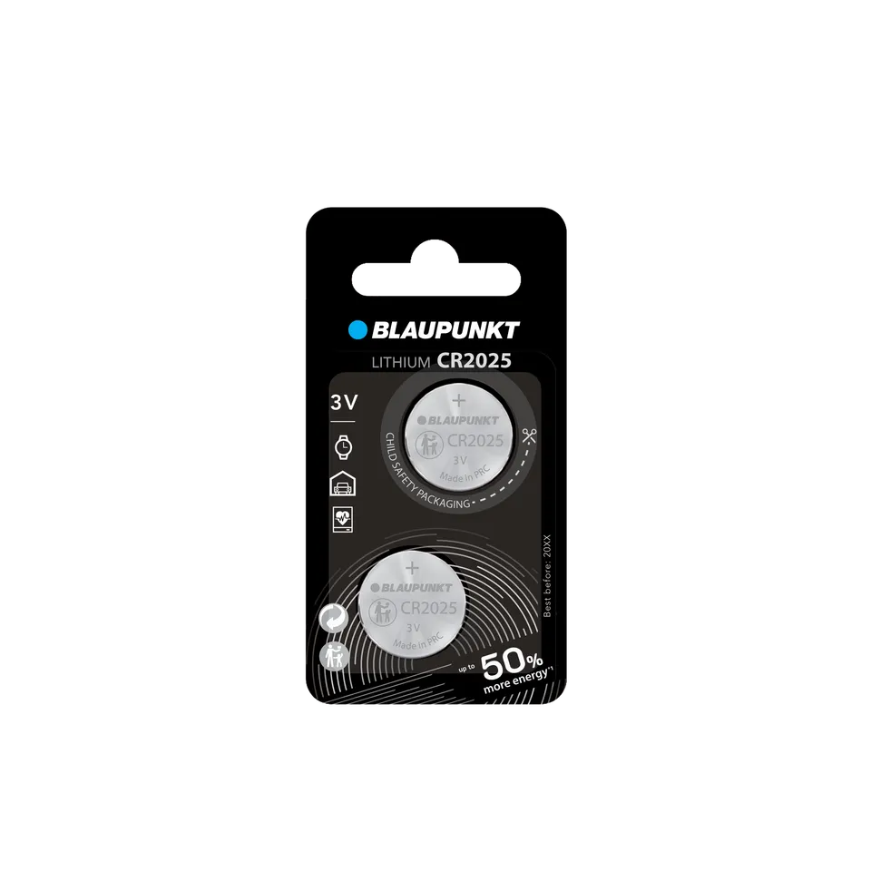 Blaupunkt Batteries CR2025 Knopfzelle Lithium 3V
