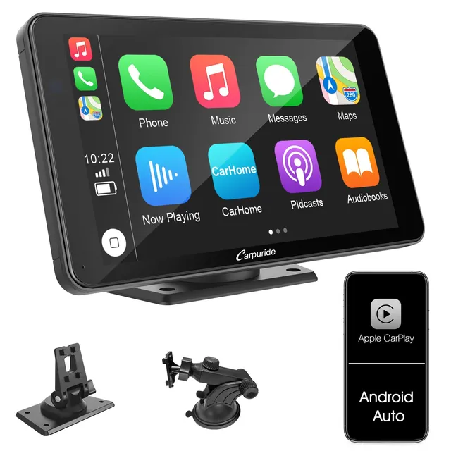 Carpuride Car Smart Stereo 7-Zoll CarPlay-Display Kabel