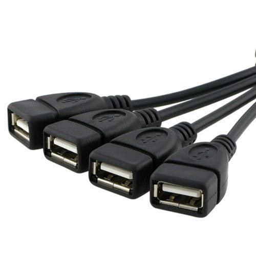TAFFIO adaptors Universal USB 2.0 Hub 4-Port Verteiler