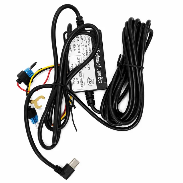 LAMTTO BC704 Hardwire Kabel Type-C ACC mit FM-Antenne