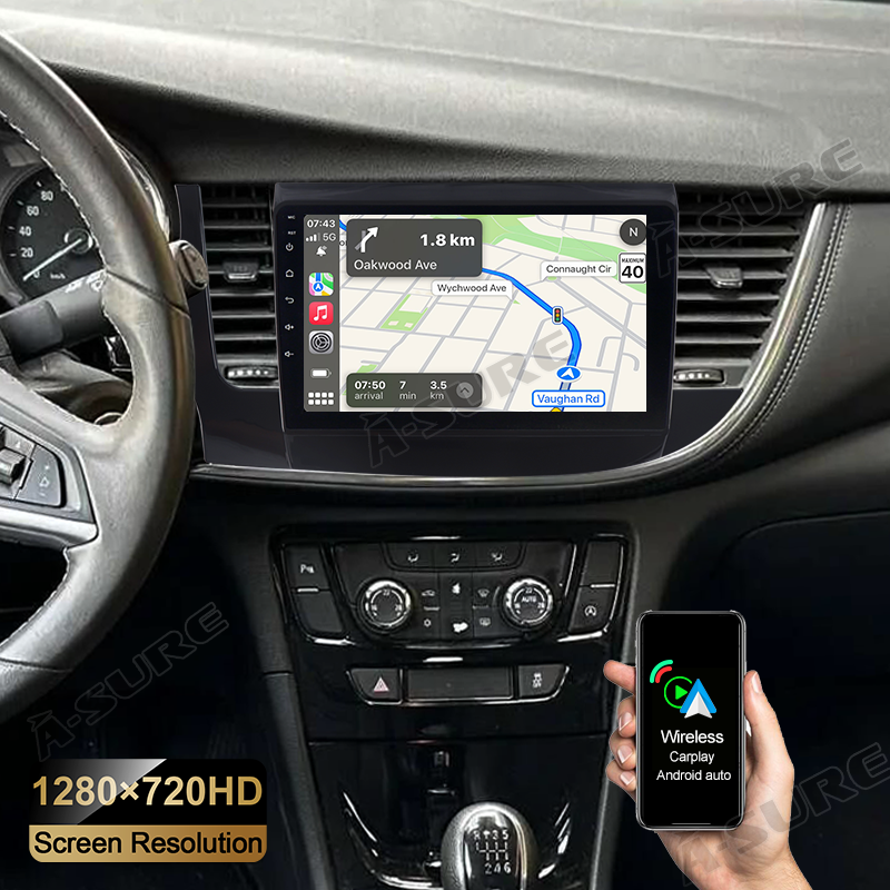 A-Sure GPS Autoradio 9 Zoll Mokka X 2017-2019 CarPlay