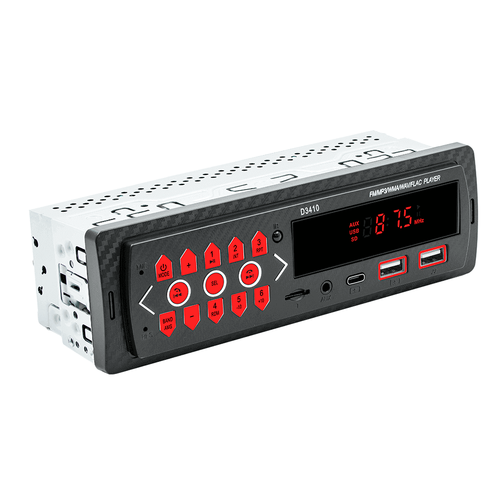 ESSGOO Car Stereo D3410 1 DIN Autoradio MP3 FM USB