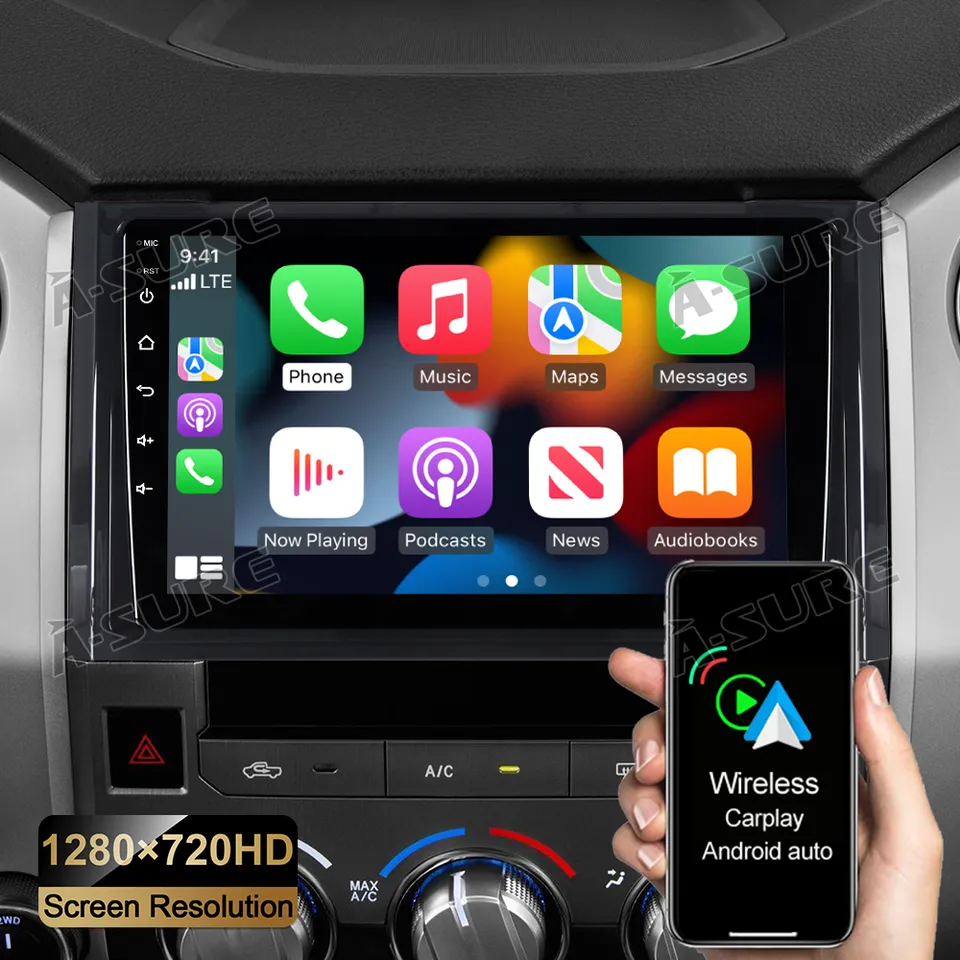 A-Sure Autoradio Toyota Tundra XK50 2+32GB CarPlay