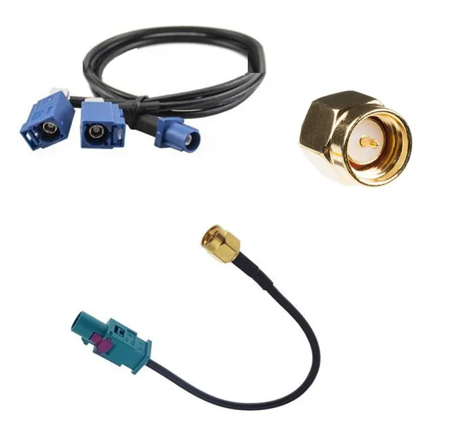 TAFFIO FAKRA Doppel-Splitter Verteiler SMA-Adapter GPS DAB
