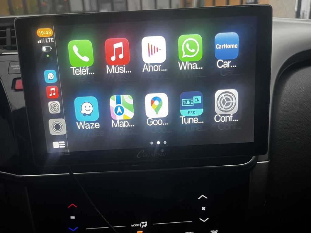 Carpuride 9 Zoll Auto Display CarPlay mit Kamera