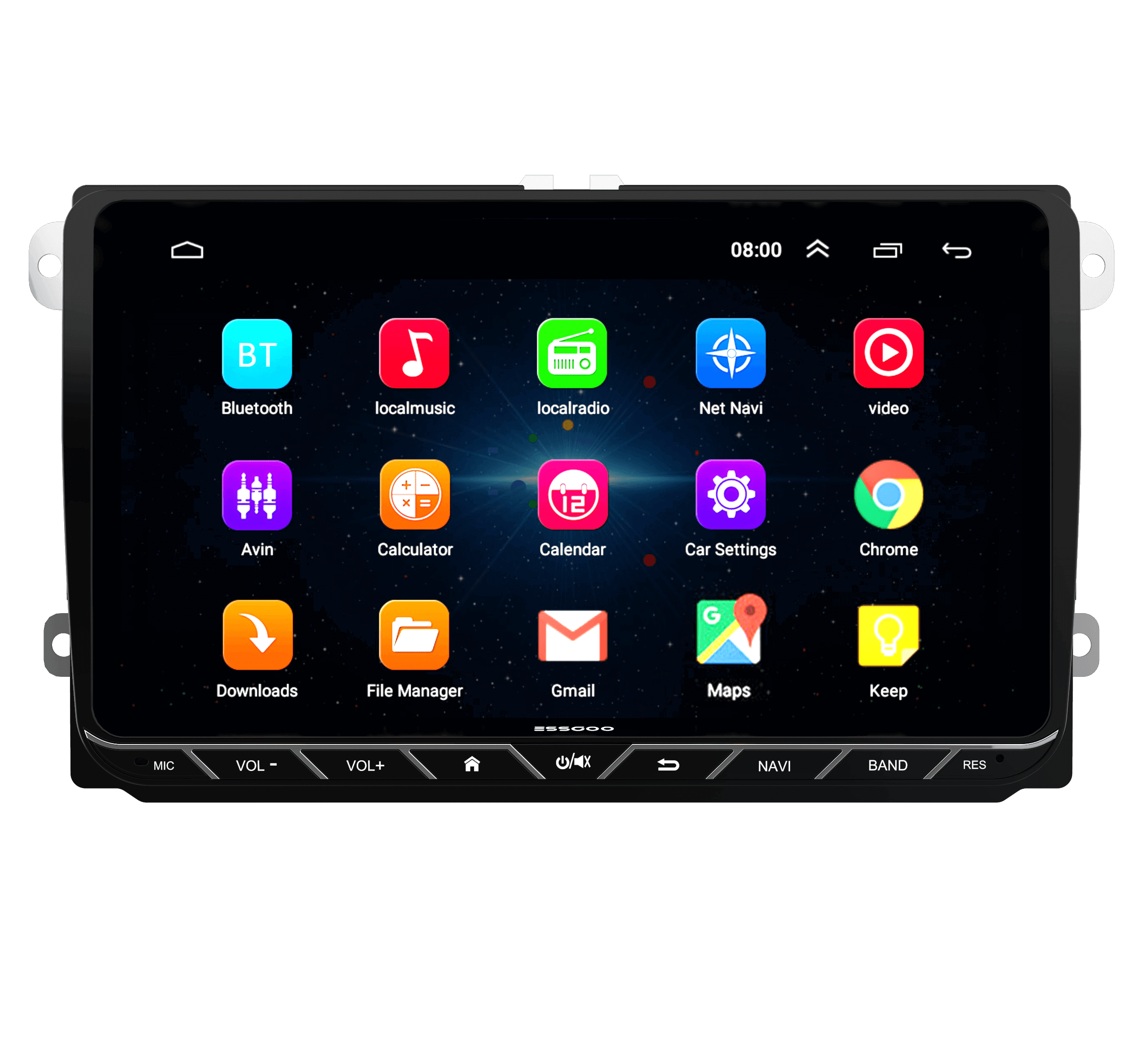 ESSGOO AR9002w Android Autoradio 9 Zoll Navigation DAB+
