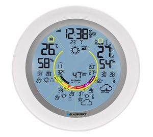 Blaupunkt WS60WH APP Wetterstation WLAN mit Außensensor