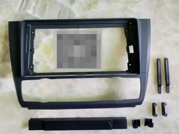 A-Sure BMW 1er E81 E87 Radioblende Autoradio-Rahmen Klimaautomatik