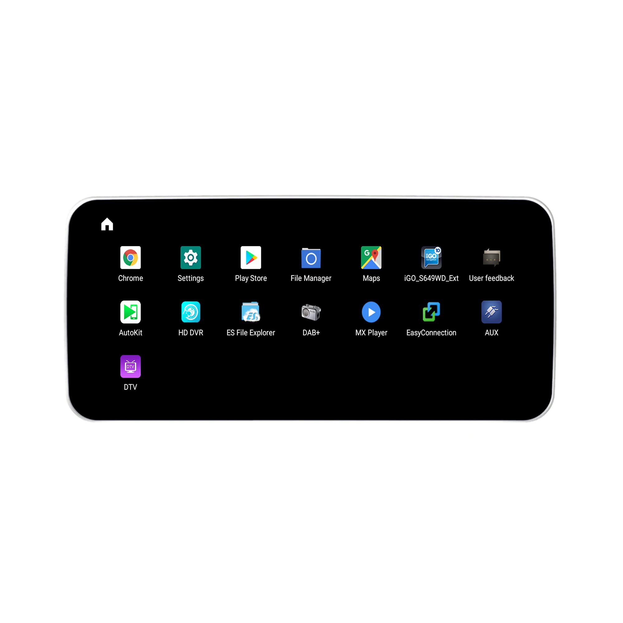 TAFFIO Mercedes E W212 NTG4x 10 Zoll CarPlay-Display Android