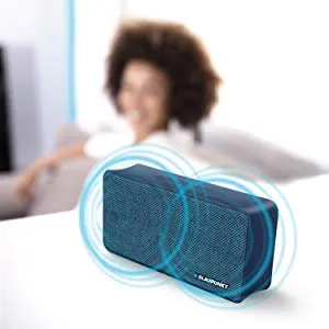 Blaupunkt BT-100 Blue Bluetooth-Lautsprecher tragbar blau