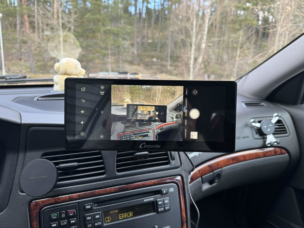 Carpuride W103 Pro CarPlay-Display 10,3 Zoll mit Rückfahrcam