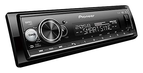 Pioneer MVH-S520DAB Autoradio 1-DIN DAB+ Bluetooth Antenne RGB