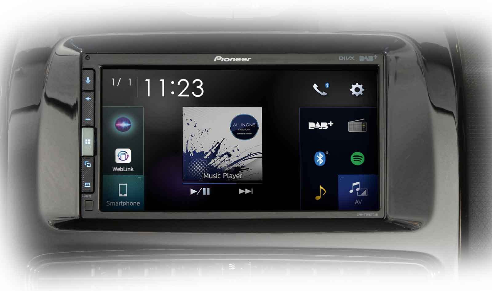 Pioneer SPH-EVO62DAB-CLIO Autoradio Clio IV 6,8 Zoll CarPlay