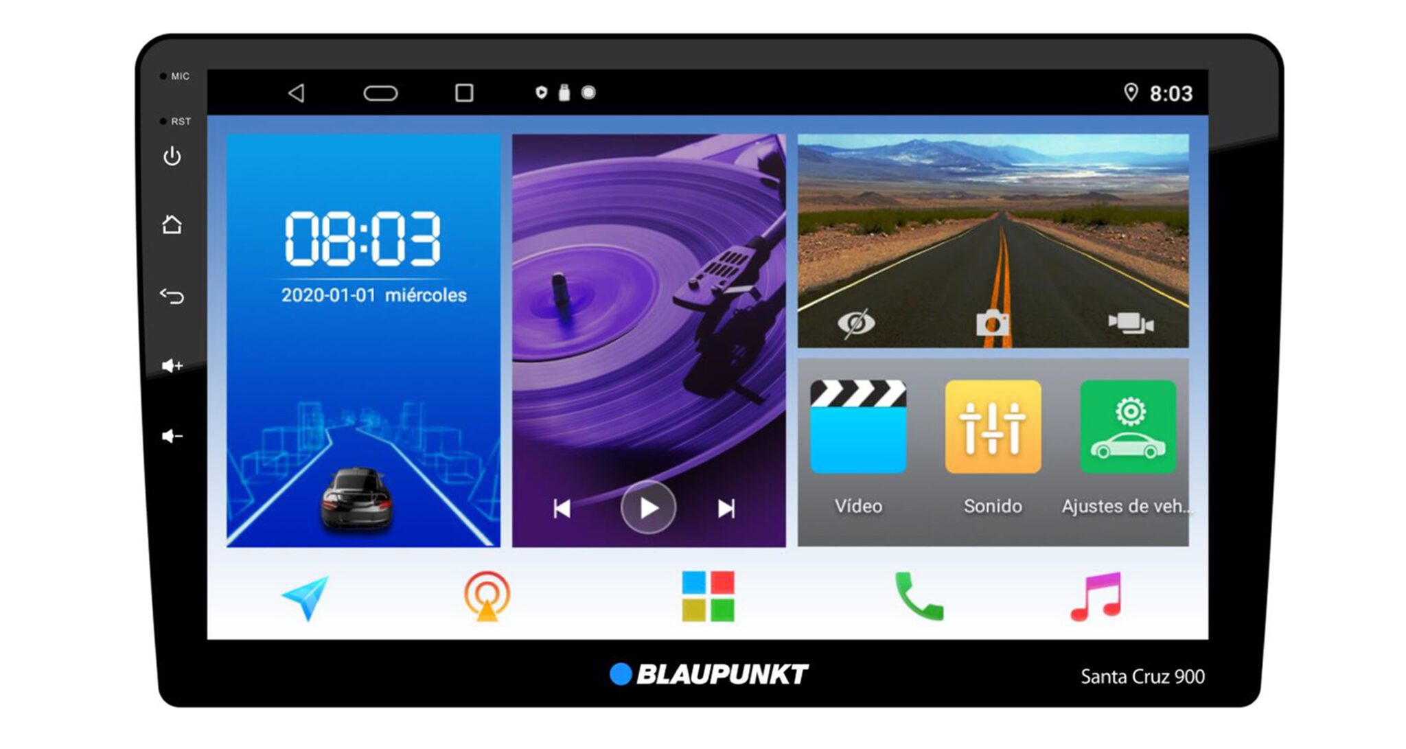 Blaupunkt Santa Cruz 900 Autoradio 10,1 Zoll CarPlay