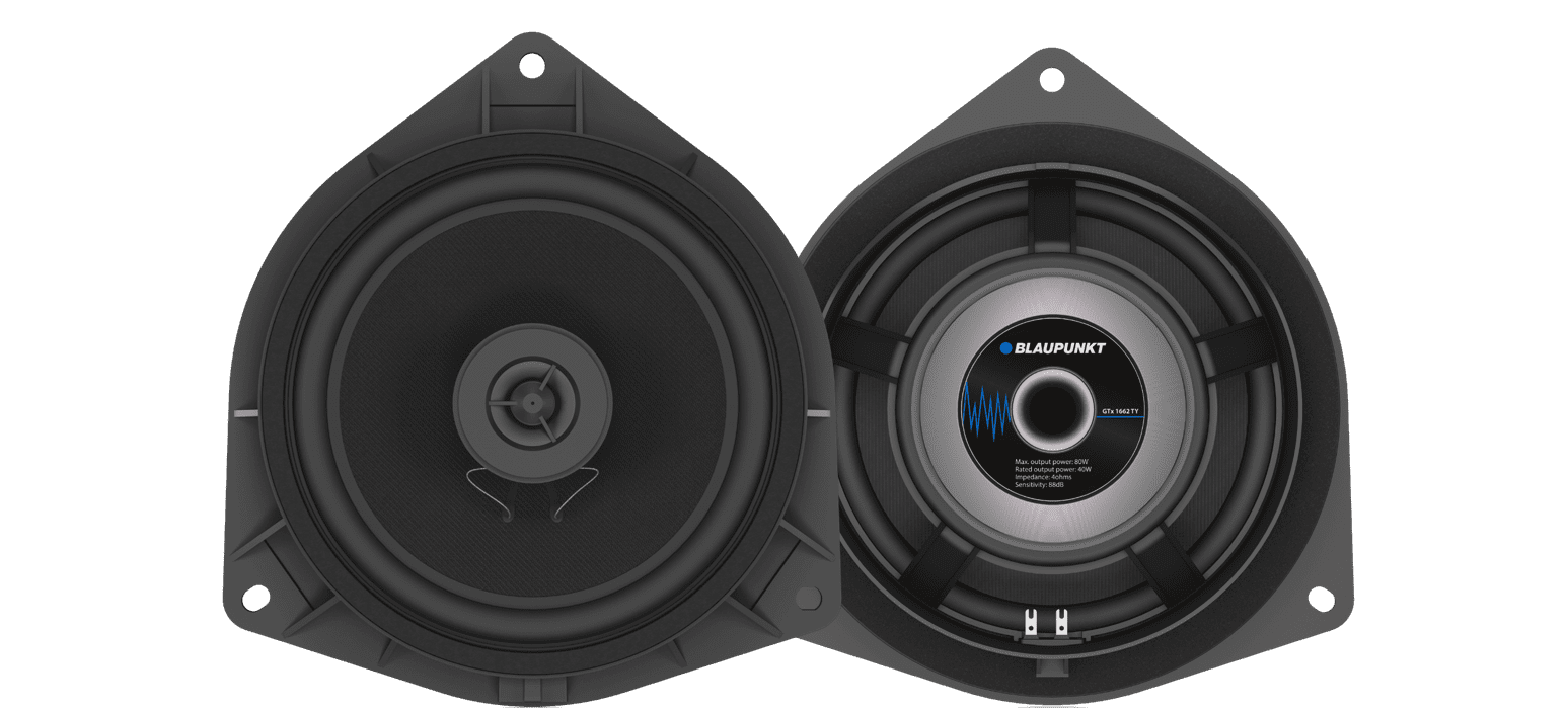 BLAUPUNKT Car Multimedia GTX 1662 TY Auto Lautsprecher 165mm