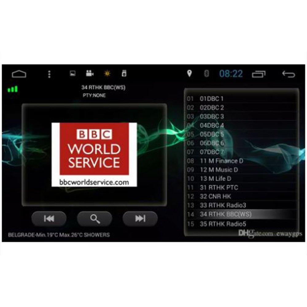 Taffio DAB USB DAB+ Tuner mit Antenne für Android Autoradio