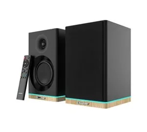 Blaupunkt BS60BK Regallautsprecher Bluetooth LED 2x30W