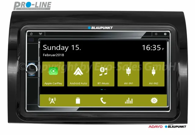 Blaupunkt Camper 590 DAB Autoradio Fiat Ducato CarPlay