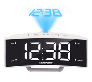 Blaupunkt CRP7WH Radiowecker Projektor USB weiß