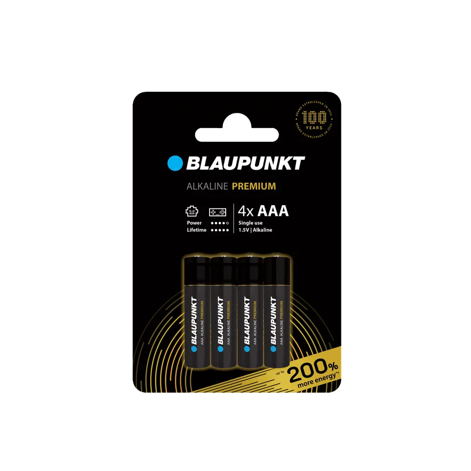 Blaupunkt Alkaline Premium AAA Batterien