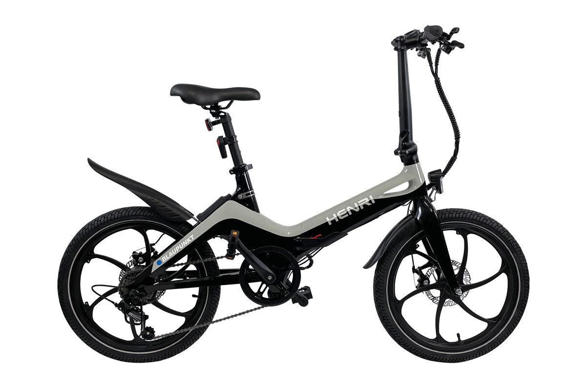 BLAUPUNKT HENRI E-Bike Klapprad 20 Zoll Magnesium
