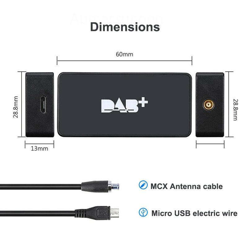 ESSGOO USB DAB Antenne Adapter Box Android Autoradio