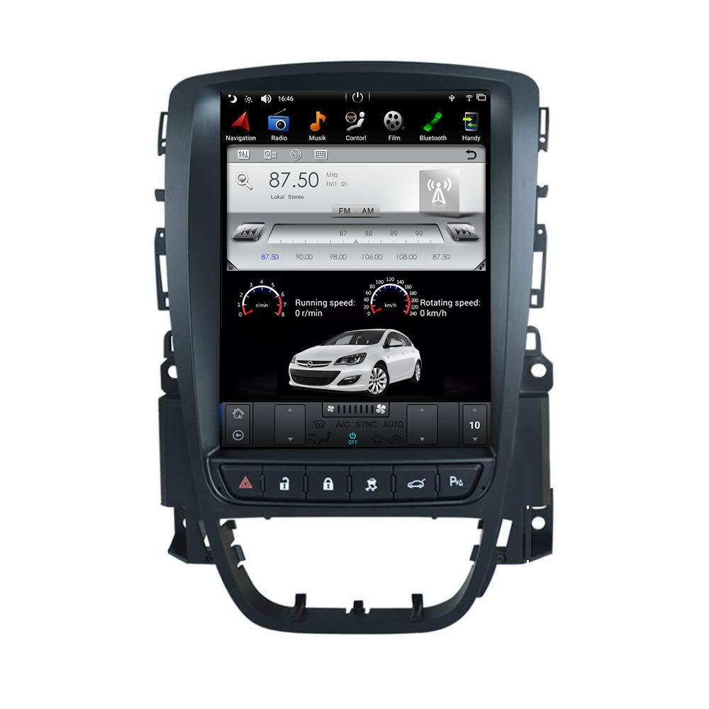 TAFFIO Astra J Android Autoradio 10.4-Zoll Touchscreen GPS