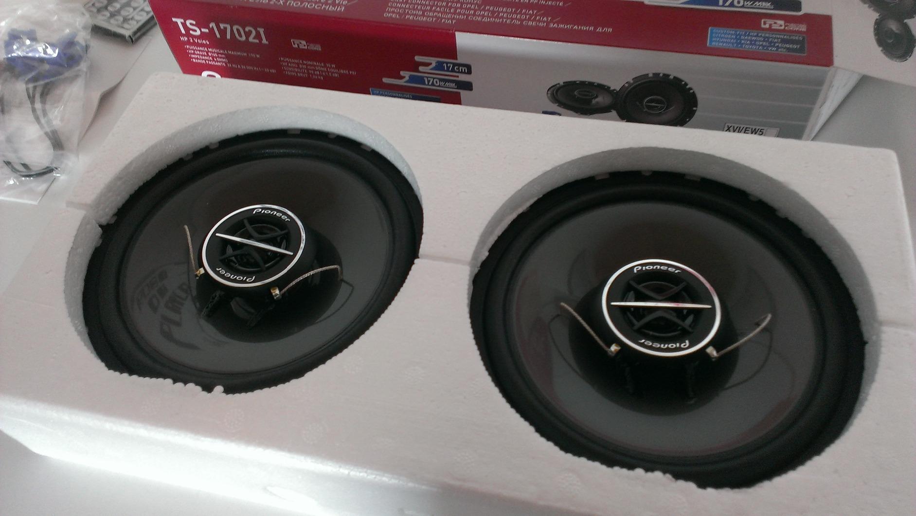 Pioneer TS-1702I 17cm Koax Lautsprecher 2-Wege 170W Set