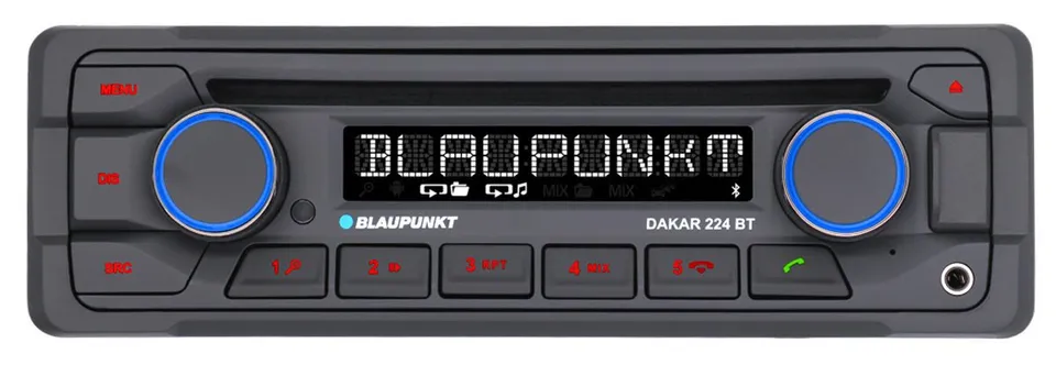 Blaupunkt Dakar 224 BT Autoradio Bluetooth Heavy Duty