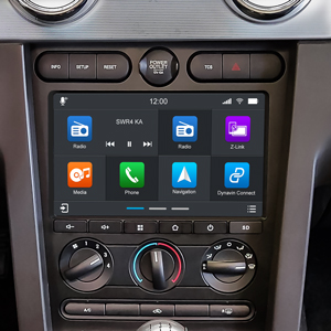 Dynavin 9 Android Autoradio für Ford Mustang mit CarPlay