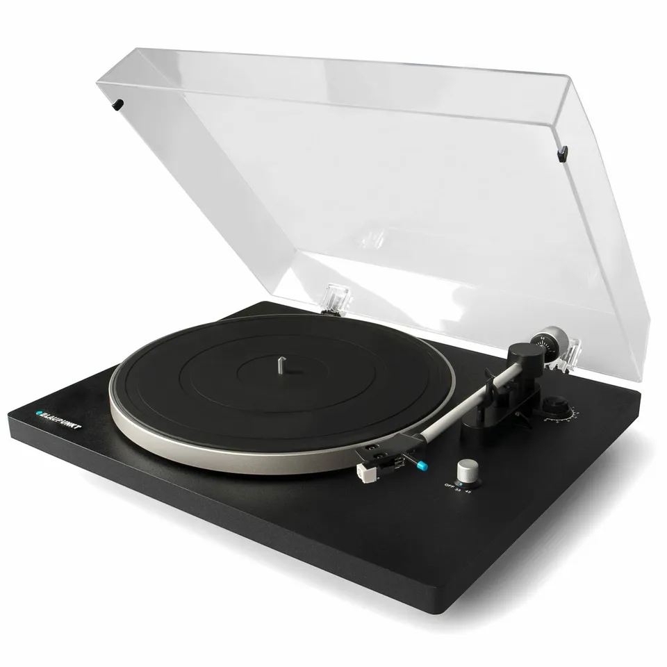 Blaupunkt TT 100 C Plattenspieler Schwarz Riemenantrieb