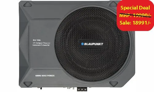 Blaupunkt XLf 10A Aktiv-Subwoofer 25cm Untersitz