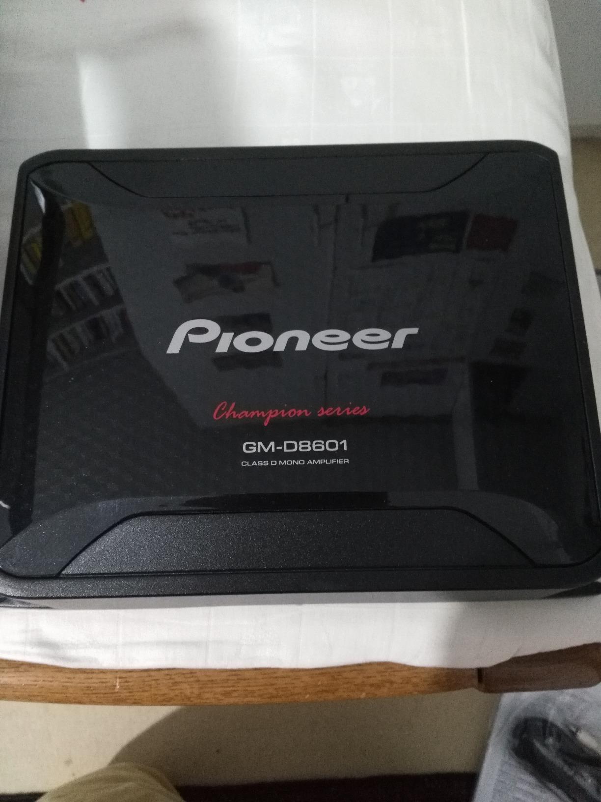 Pioneer GM-D8601 Mono Verstärker Class-D 1600W Bass Boost