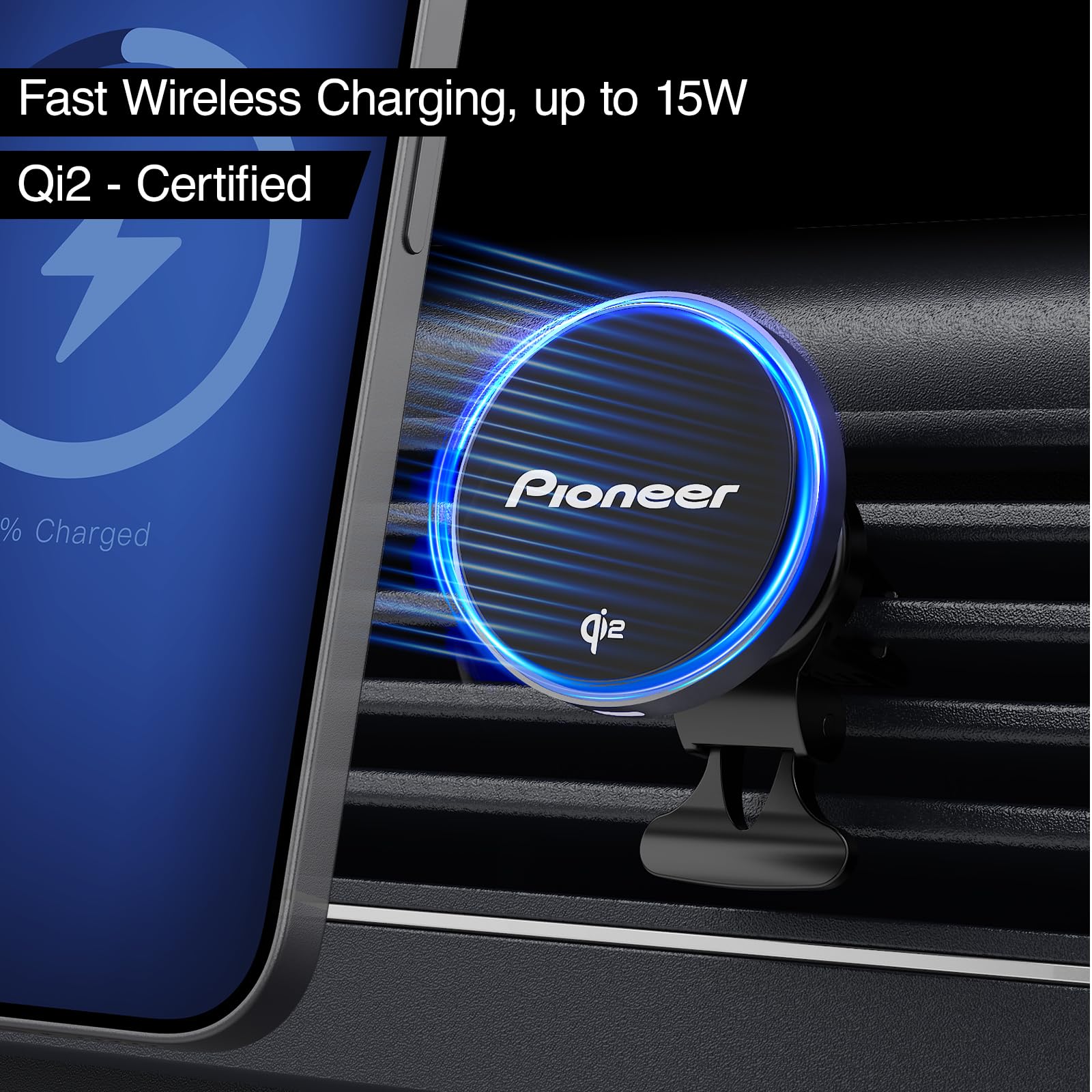Pioneer SDA-SC400 Qi2 Handyhalter Auto MagSafe 15W