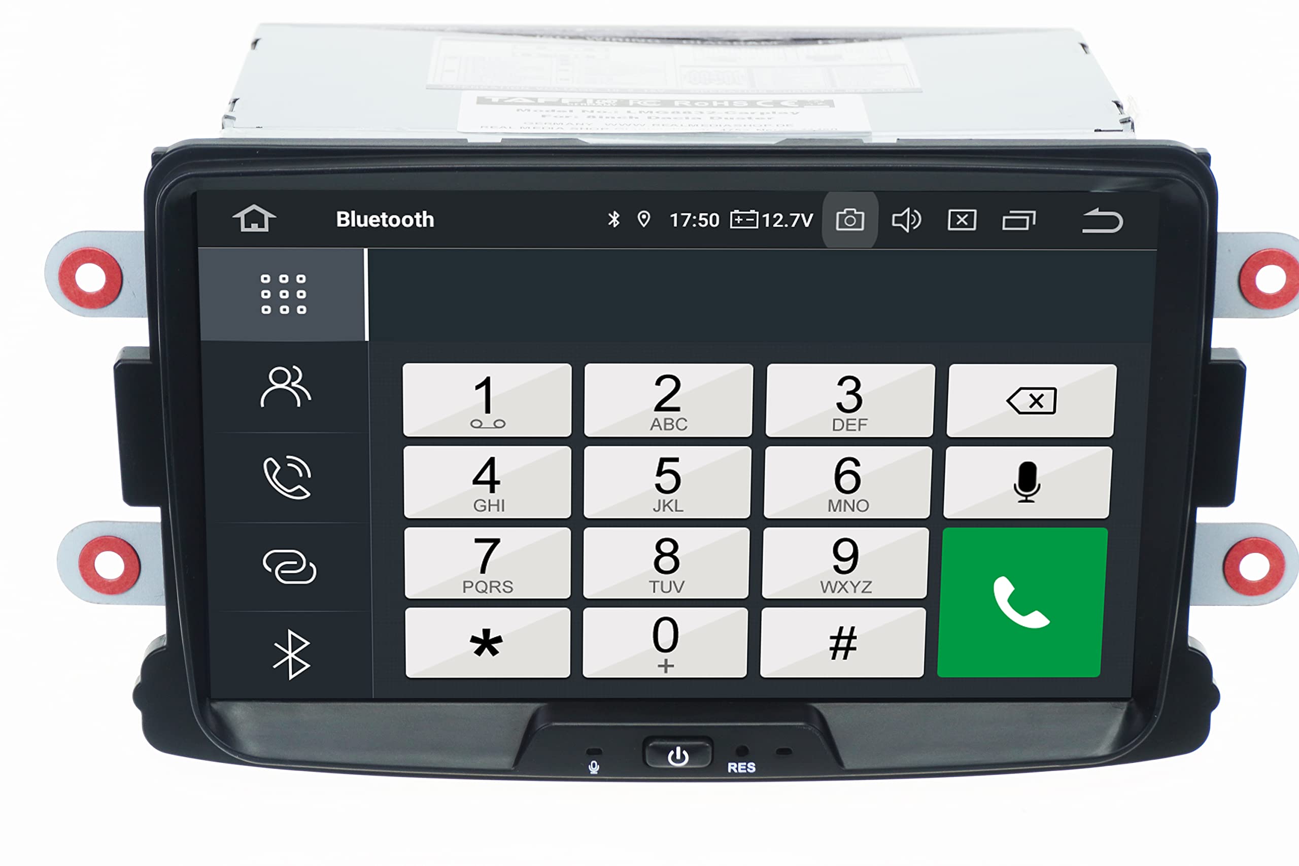 TAFFIO Duster Sandero Captur Autoradio 8" Android CarPlay
