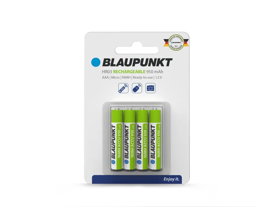 Blaupunkt TBT HR03 Akku AAA wiederaufladbar Micro