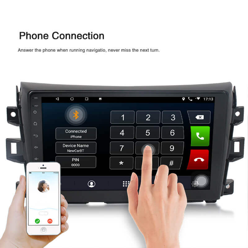 ESSGOO Car Stereo Bluetooth Autoradio für Nissan Navara 1G+16G