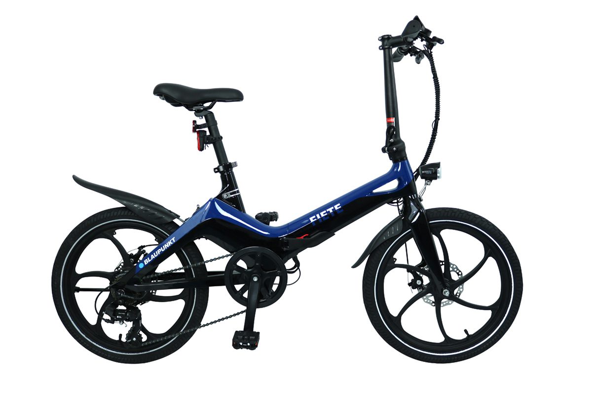 Blaupunkt FIETE Klapprad E-Bike 20 Zoll Magnesium