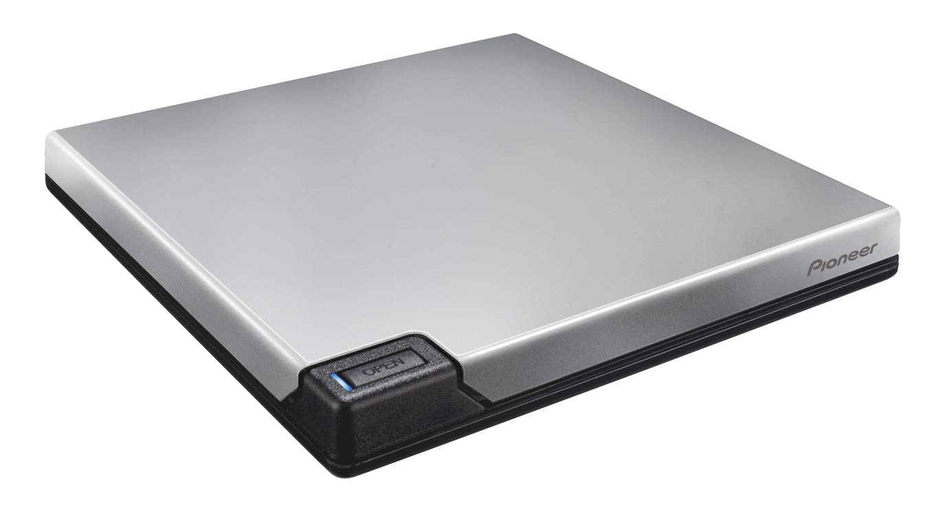 Pioneer BDR-XD07TS Blu-ray Brenner USB 3.0 Silber Slim
