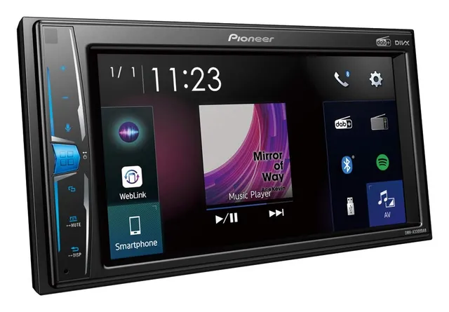 Pioneer DMH-A3300DAB 2-DIN Autoradio 6,2" Single DAB+