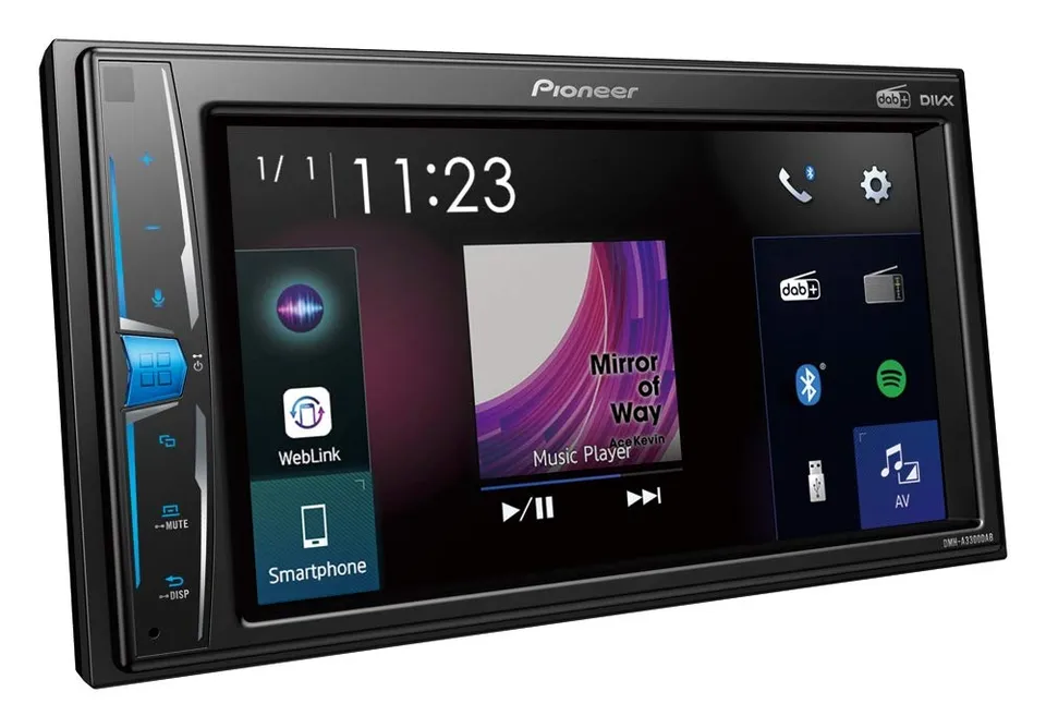 Pioneer DMH-A3300DAB 2-DIN Autoradio 6,2" Single DAB+
