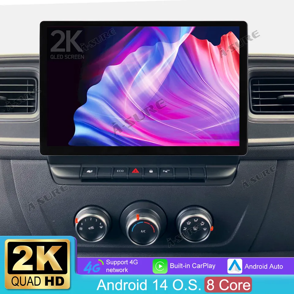 A-Sure GPS Master Movano Autoradio 13,1 Zoll 4+64GB mit Kamera